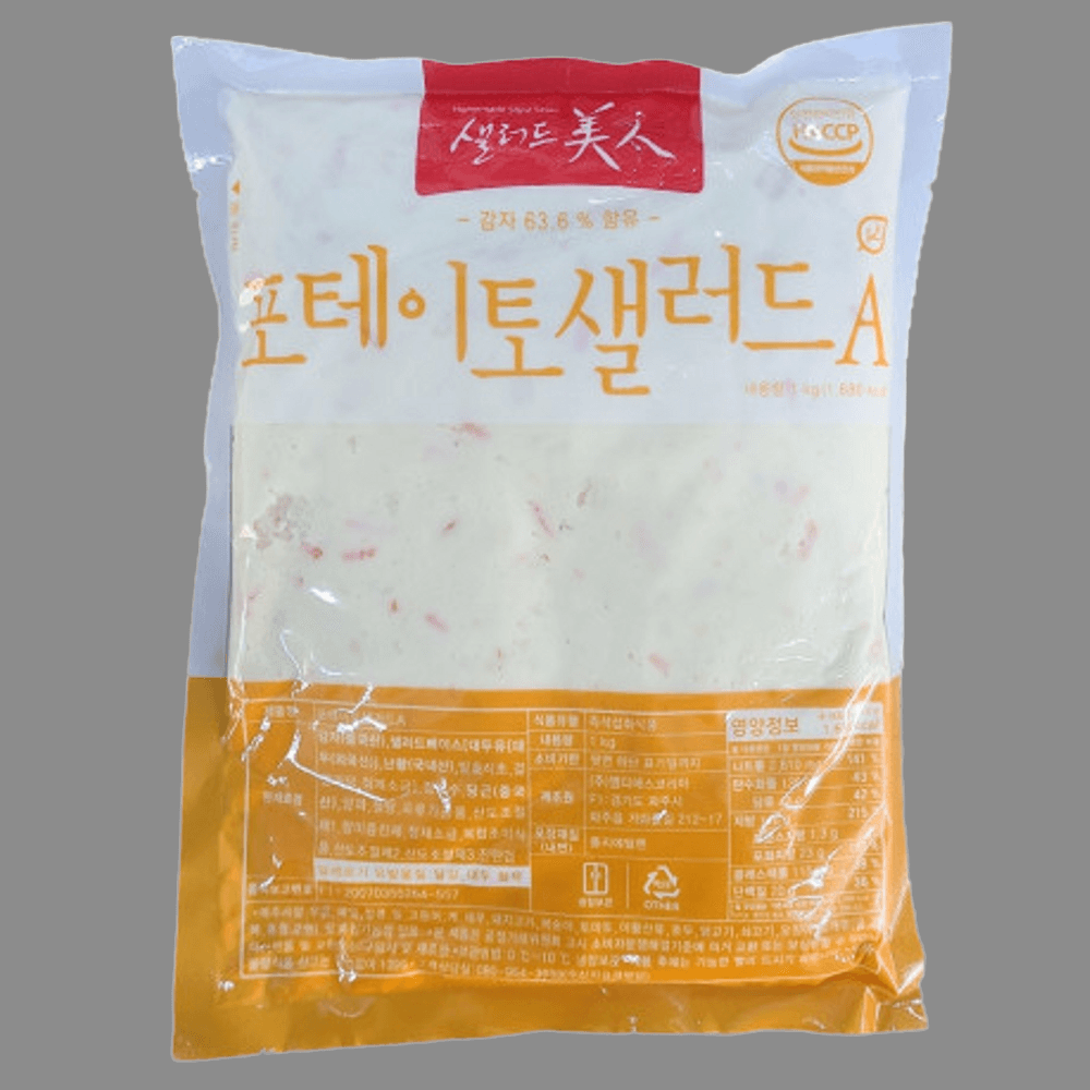 샐러드미인 포테이토 샐러드A 1kg : 유 나 샵