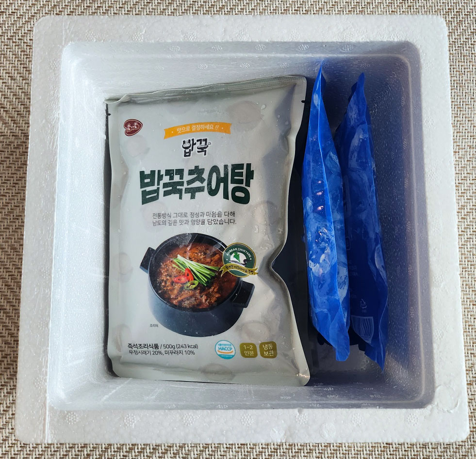 엄마의 손맛 진한 밥꾹추어탕 500g(1-2인분)2팩 : 서기본가