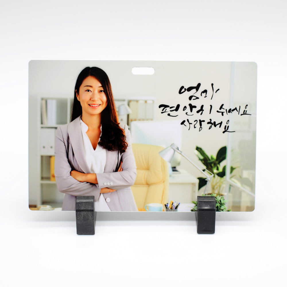수목장 명패 납골당 일반메탈 액자 10 cm 15 cm 가로 세로 가능 : 예담스튜디오