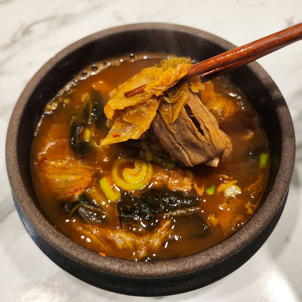 한끼 김치찌개와 사골설렁탕 그리고 얼큰소고기국밥 국보국밥3종 : 서기본가