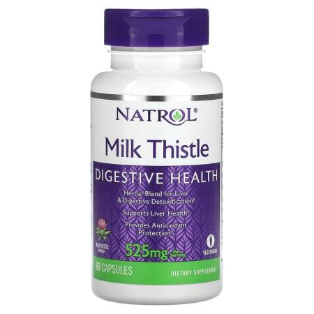 네트롤 Natrol 밀크시슬, 525mg, 캡슐 60정(캡슐 1정당 262.5mg) : 이걸로직구