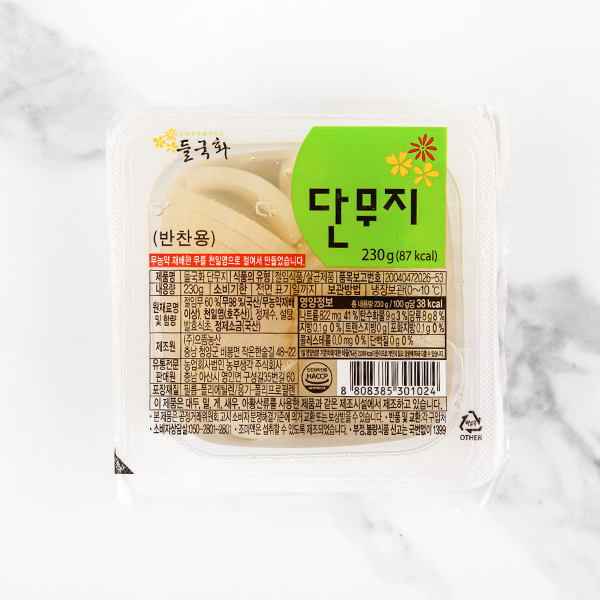 두레생협 단무지(반찬/230g) : 로하스장터