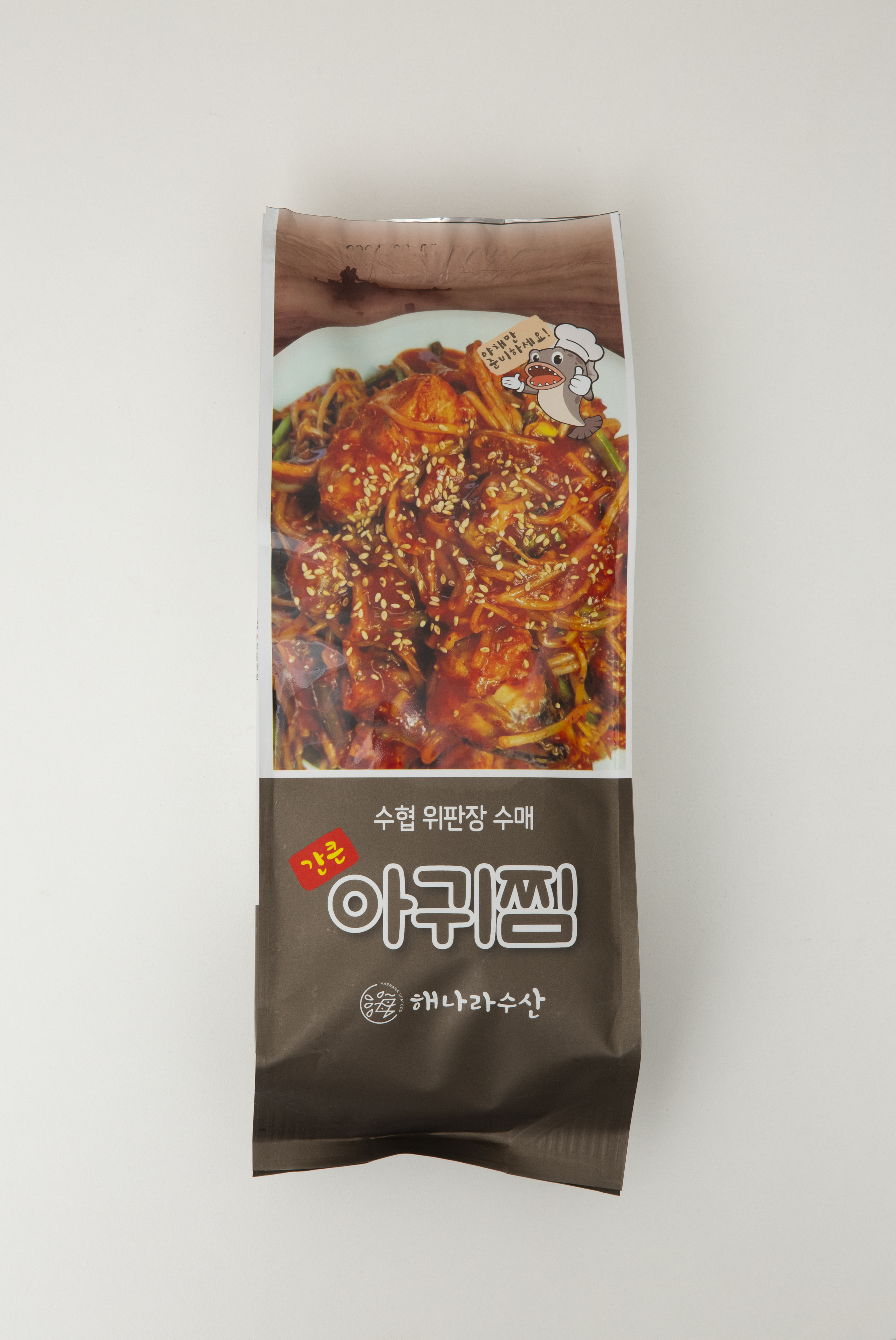 (해나라수산) 국내산 아구찜 1kg 간편 조리 밀키트 캠핑 요리 : 해나라수산