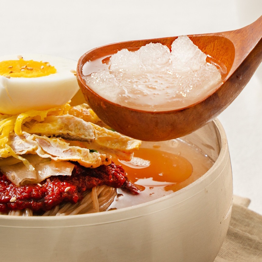 거제 물냉면 승천냉면 밀키트 계란 오이 고명포함 2인분 : 베이직-마켓