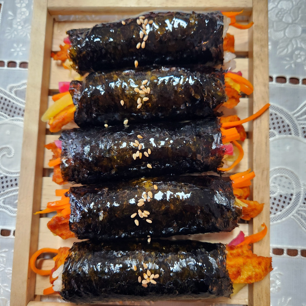 [양산시 배달] 알싸한 맛 땡초오뎅 꼬마김밥 5개 [덕계 꼬밥유밥] : 동네시장 장보기