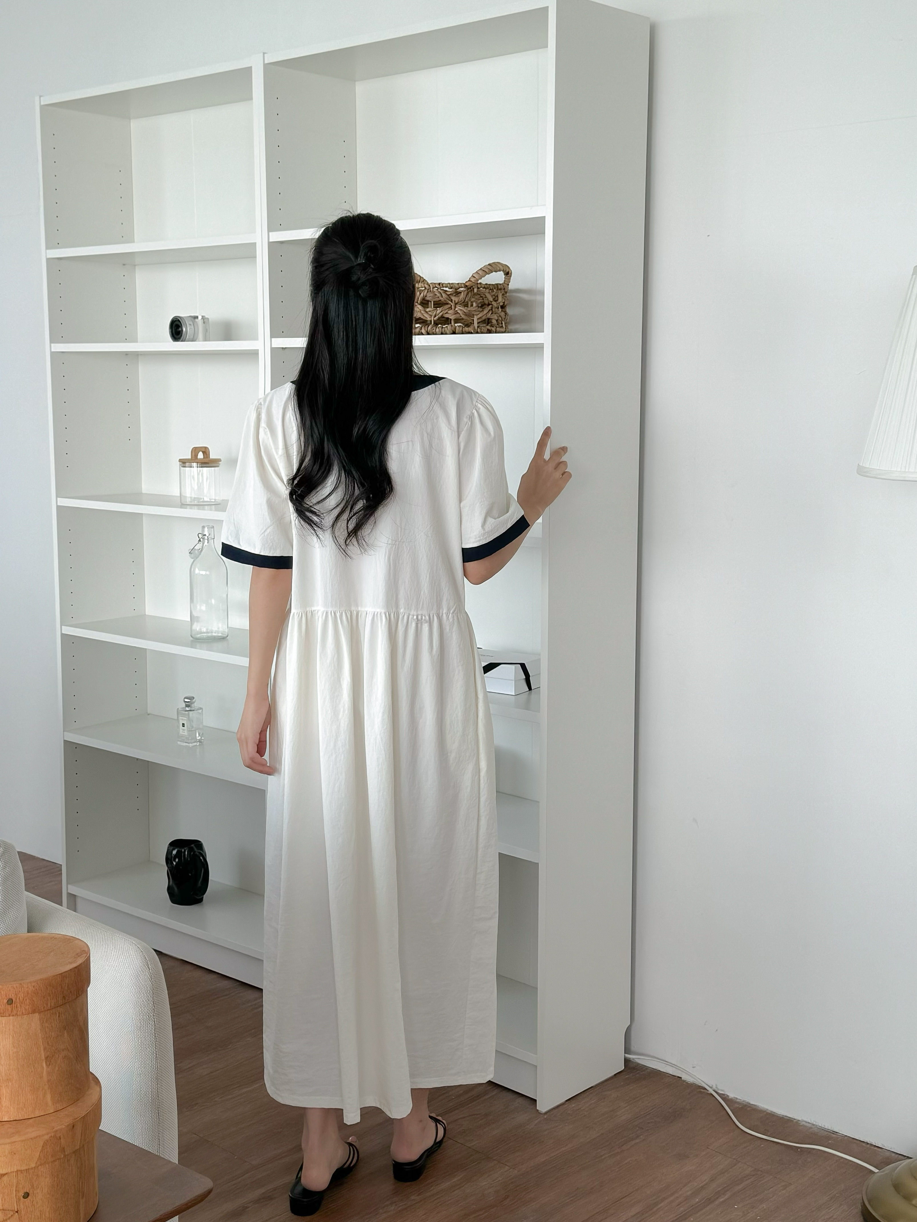 롱 바스락 원피스 6 7월 결혼식 하객룩 동남아 해외여행룩 77 30 40대여름원피스 중년 : 77사이즈여성쇼핑몰