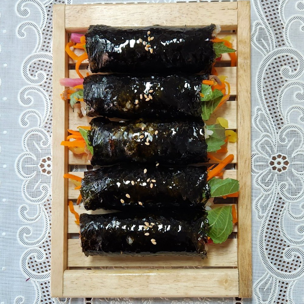 [양산시 배달] 꼬마김밥의 K화 불고기 꼬마김밥 5개 [덕계 꼬밥유밥] : 동네시장 장보기
