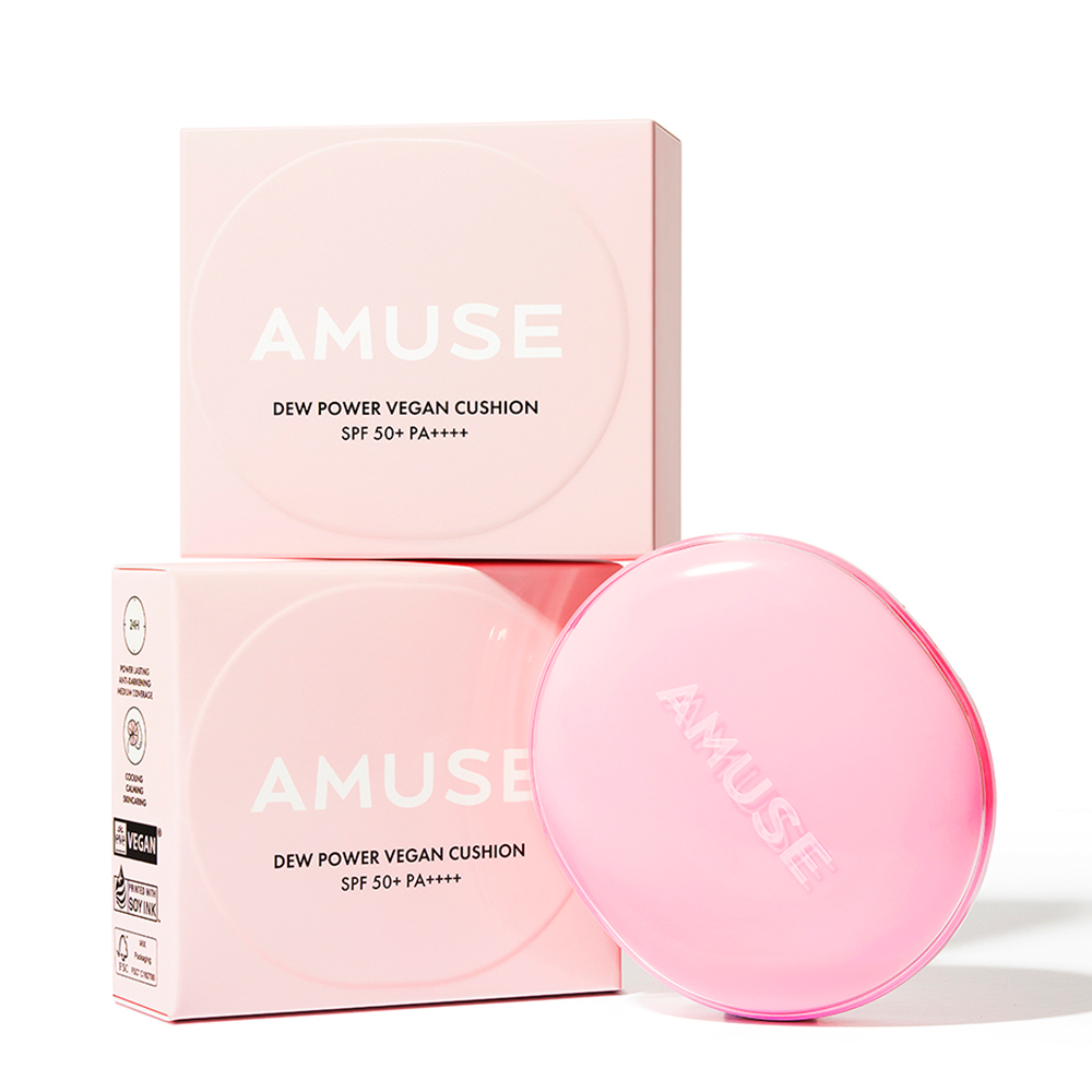 어뮤즈 듀 파워 비건 쿠션 본품+리필2ea 15g SPF 50+ : 어뮤즈 공식몰