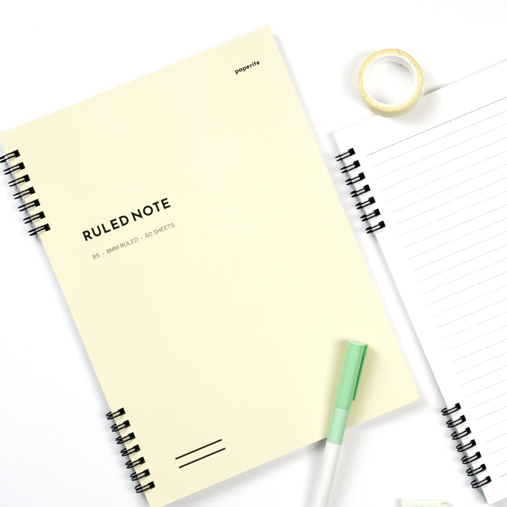페이퍼릿 스프링 코넬 노트 B5 공책 코넬식노트 : paperite
