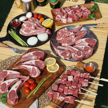 숄더랙 400g 양갈비 구이용 바베큐 양고기 : 팀커머스