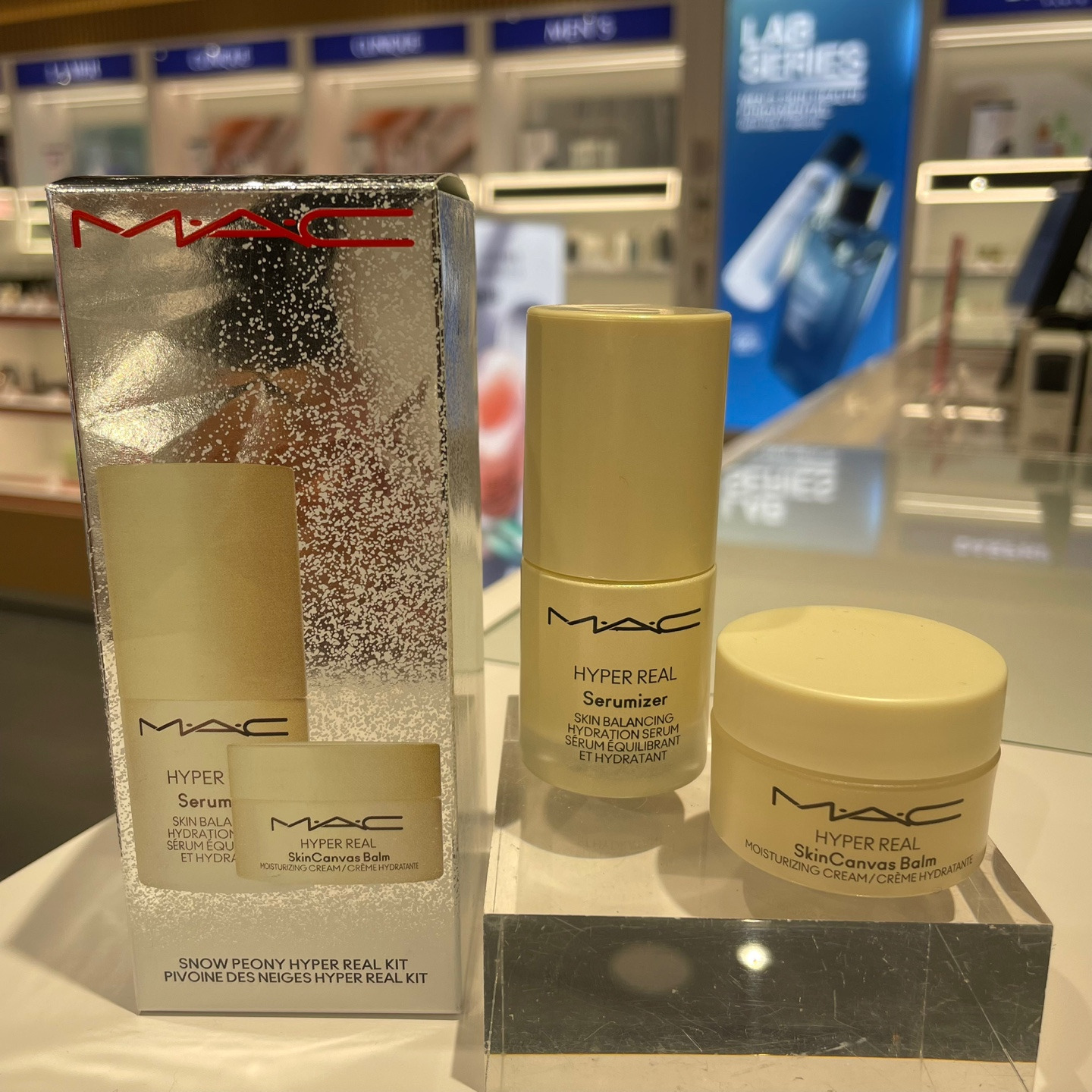 맥 스노우 피오니 하이퍼 리얼 키트 (세럼15ML/크림15ML) / STNH : 여주더코스메틱컴퍼니스토어
