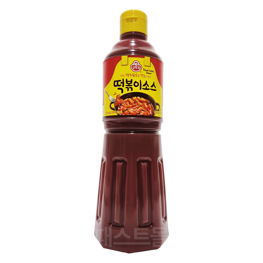 오뚜기 진한 멸치육수로 맛을낸 떡볶이소스 1.24kg : 패스트몰 스토어