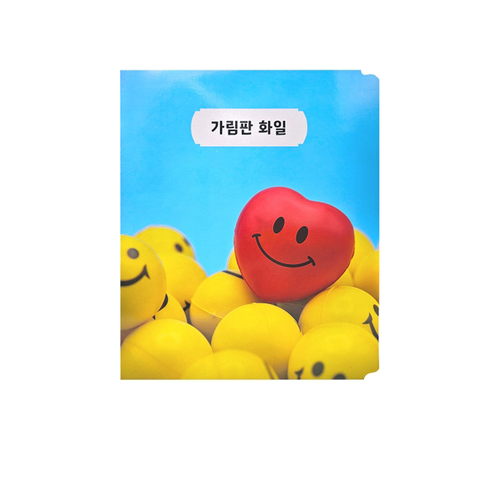 가림판 3단 화일 5개입 칸막이 파일 학생 시험 가림막 : 하이문구