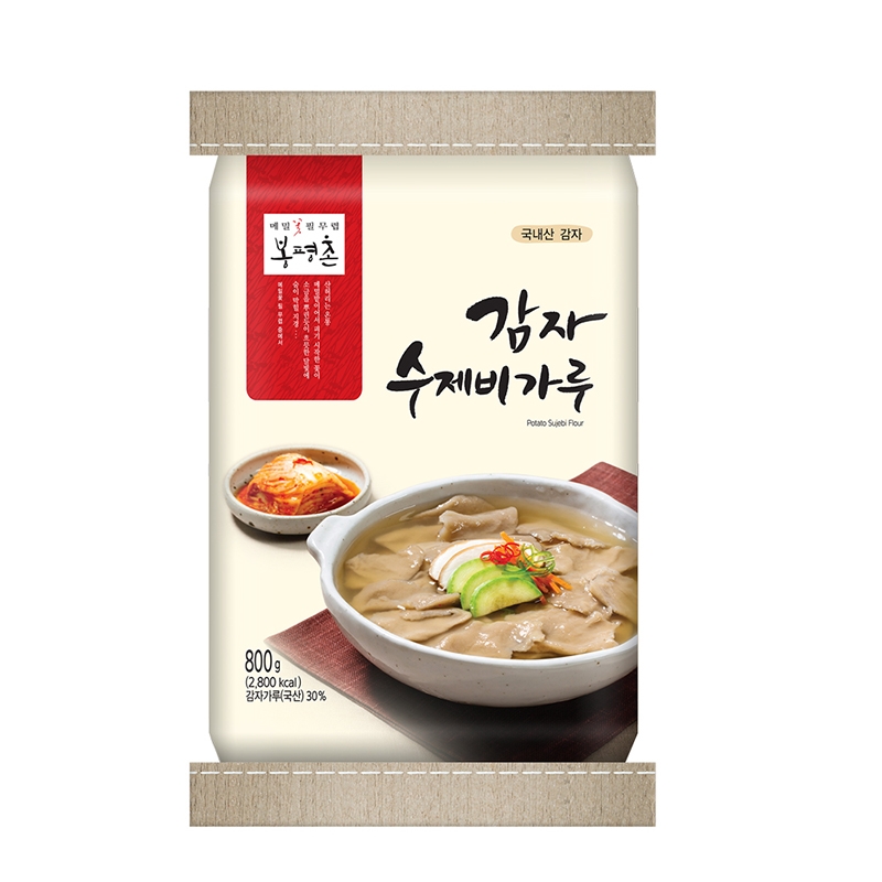 봉평촌 감자수제비가루 800g 1개 : 초록소리