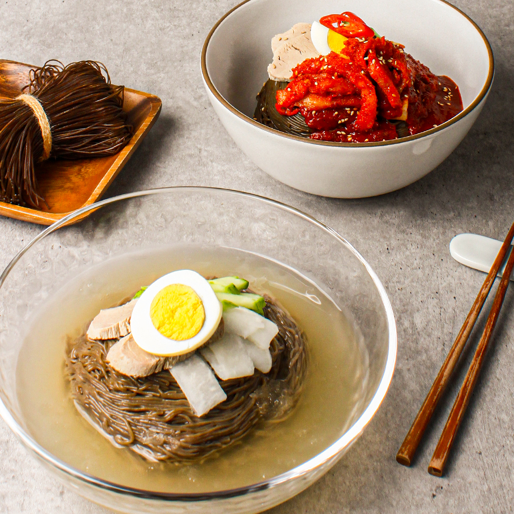 설악푸드 설악칡냉면 6인분+동치미육수 4봉+양념장 500g : 한원푸드