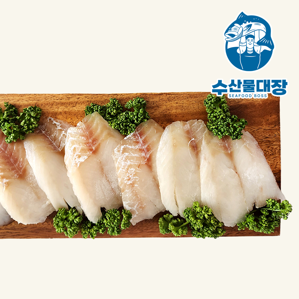 손질 명태포 슬라이스 400g 명태전 제수용 : 수산물대장