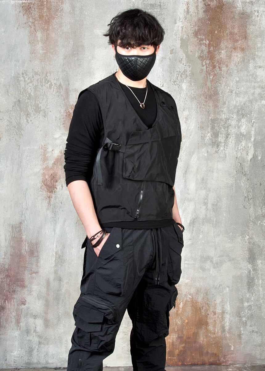백사이드 아일렛 테크웨어 집업 베스트 : NeStyle
