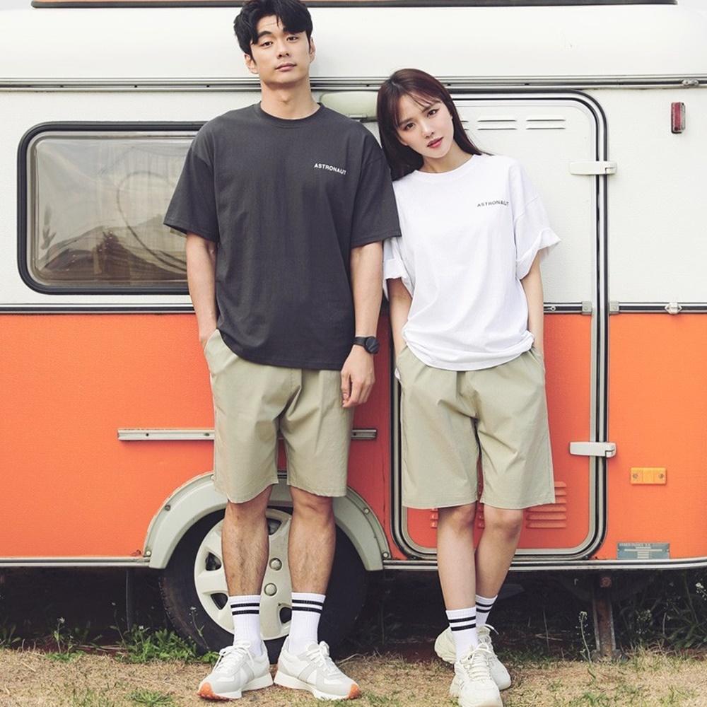 남자 여자 5부 시원한 인견 냉장고 반바지 밴딩 하프 쿨 팬츠 5컬러 : 초이썬