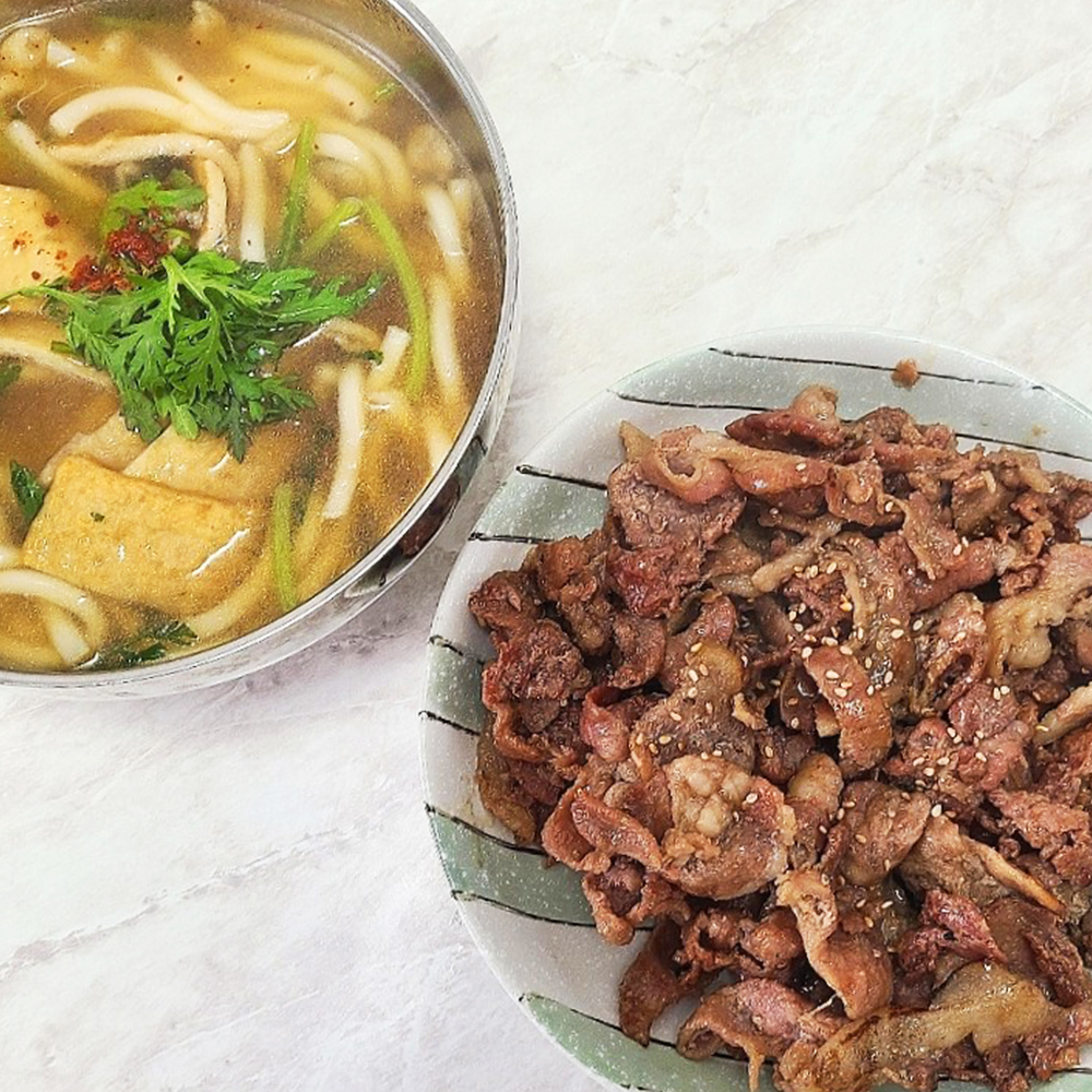 불향기흑미네 대구 북성로 연탄 불고기 간장 돼지 불고기 석쇠 불고기 불백 200g : 불향기흑미네