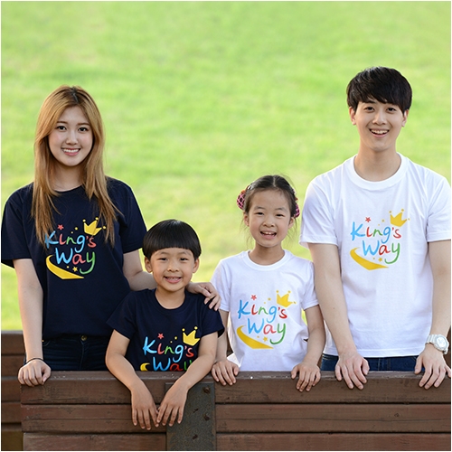 예쁜 교회티 주일학교 여름성경학교 수련회 단체 티셔츠 킹스웨이 Kings Way : 화평플러스몰