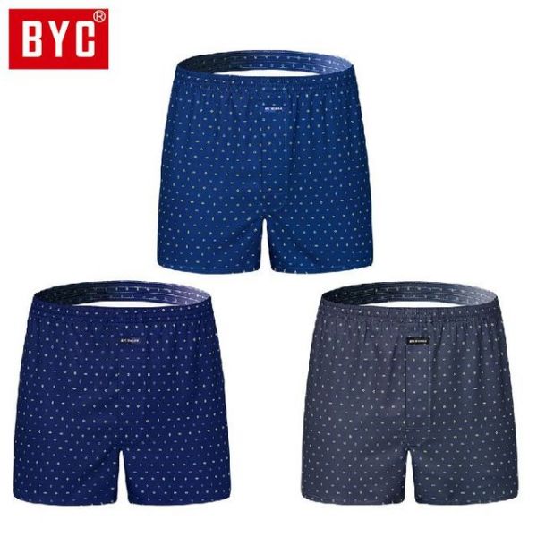 여성트렁크팬티 남성트렁크팬티 사각 드로즈 BYC 남성 40수 3매입 박서 DOLG1189 : 아이메이크유