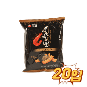 농심 새우깡블랙 72g 20입 : 스낵트럭
