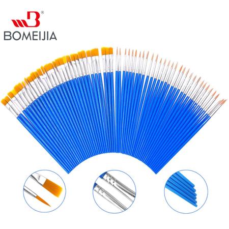 나일론 헤어 디테일 페인트 브러시, 어린이 DIY 미술 용품 도구, 수채화 아티스트 페인팅 브러시 아트 문구, 12 개 : 성진컴퍼니8