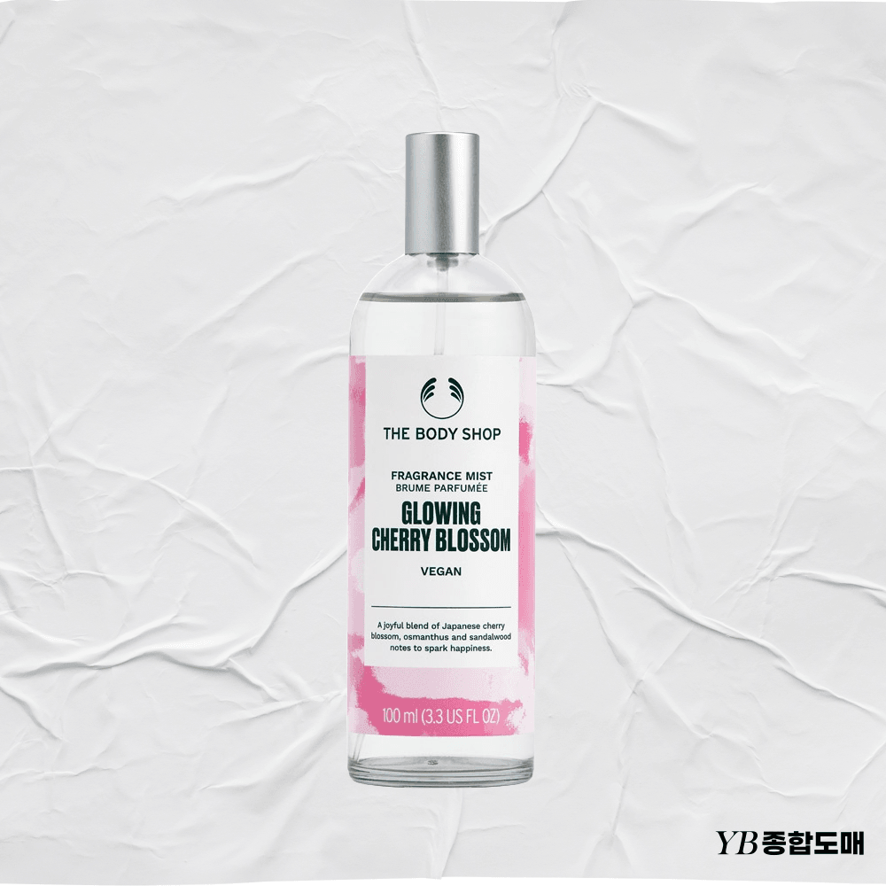 더바디샵 글로잉 체리 블라썸 후레그런스 미스트 100ML : 영백종합도매