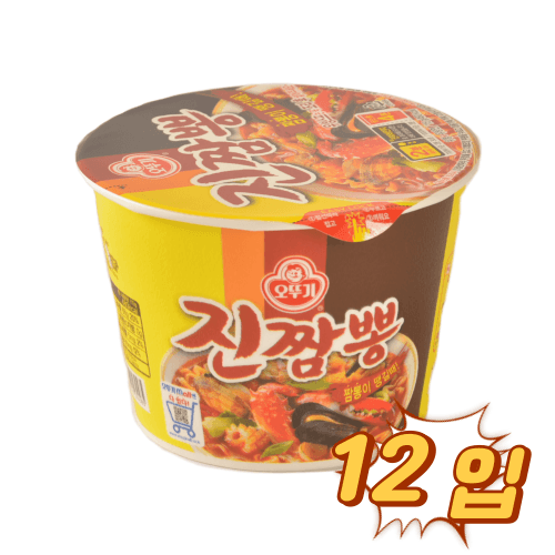 오뚜기 진짬뽕(용기) 115g 12입 : 스낵트럭