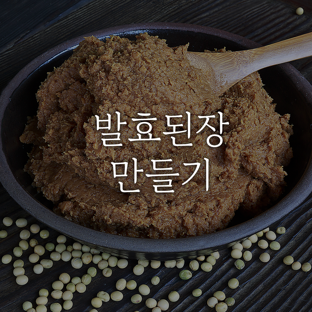 발효된장 만들기 체험(최소2인 최대40명) : 영농조합법인 토굴발효