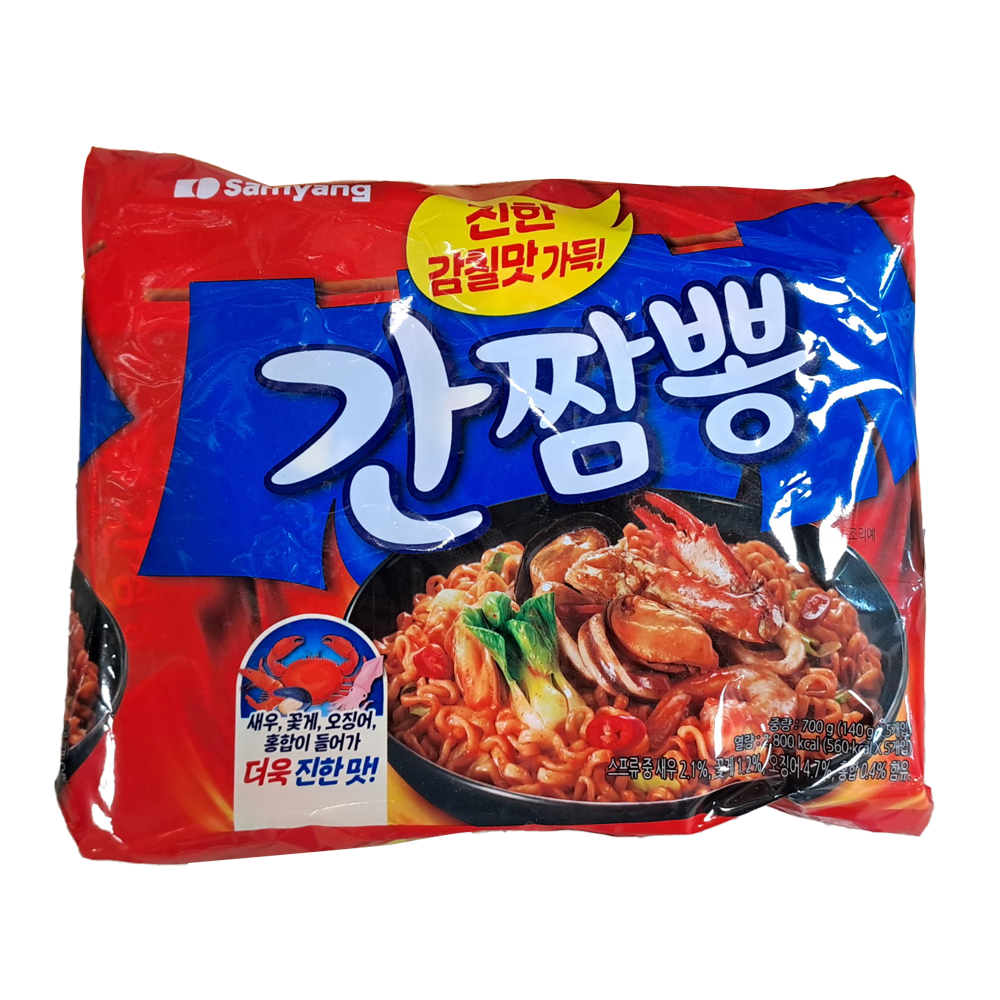 삼양식품 볶음 간짬뽕 5개입 (700g) : 푸드엔마트