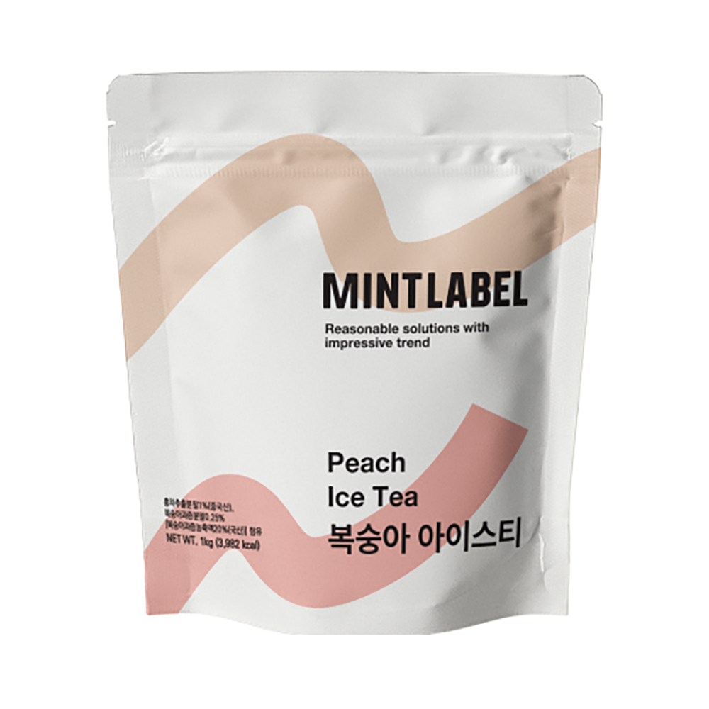 셀플러스 민트라벨 복숭아아이스티 파우더 1kg 아샷추 아이스티가루 : 커피공간