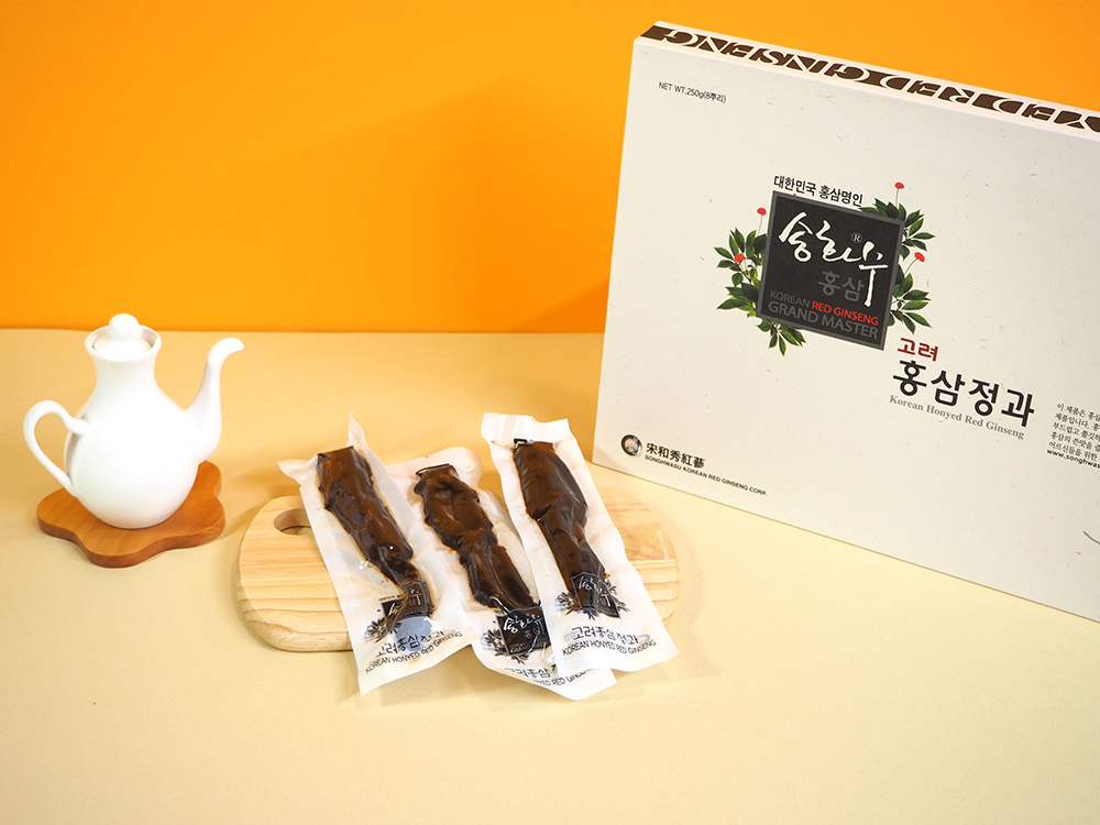 고려홍삼정과뿌리 인삼정과 250g(8본)특구진안/ 옛 구중궁궐/ 전라북도 홍삼특구 진안 : 강철 유통