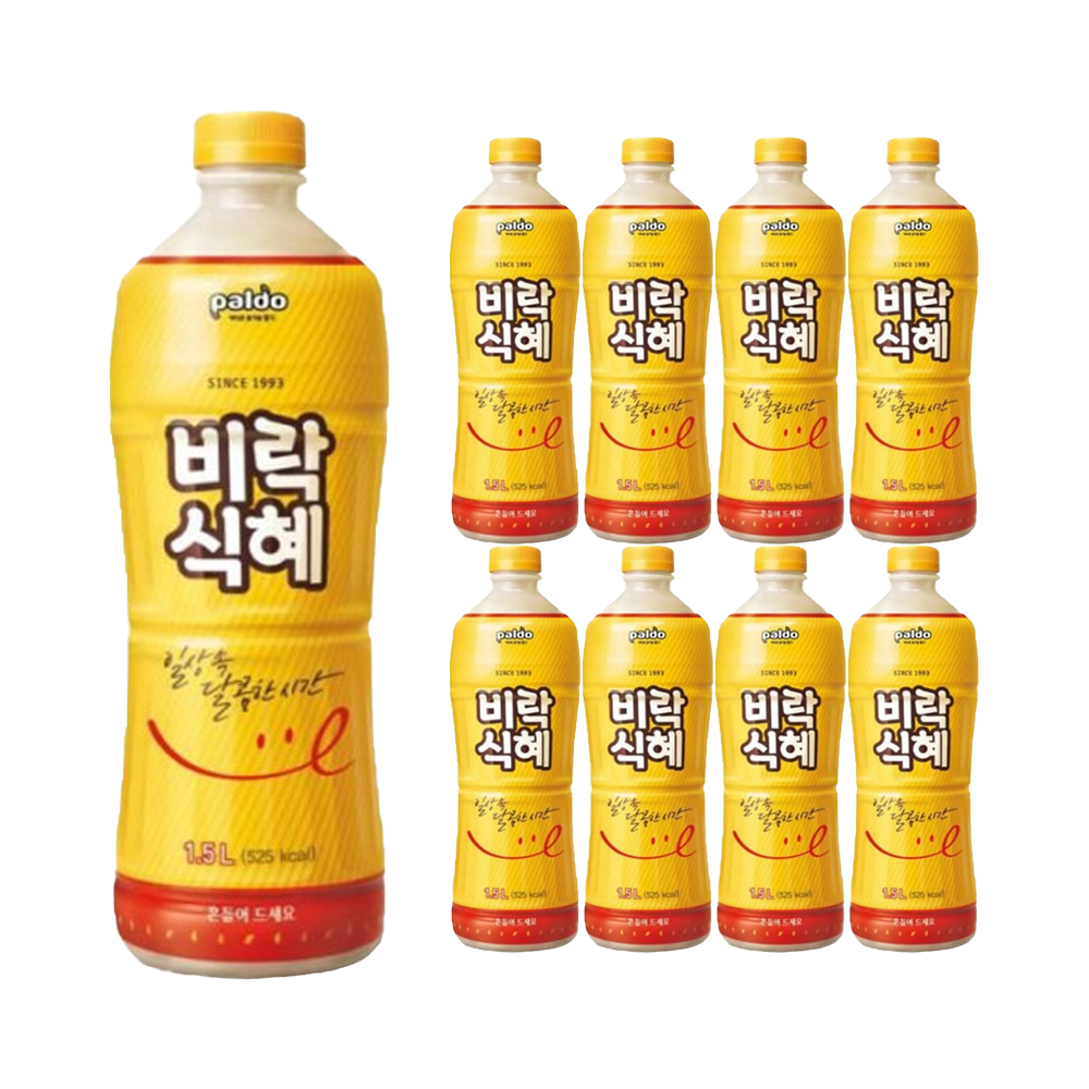 팔도 비락 식혜 1.5L 8pet : 부산종합유통