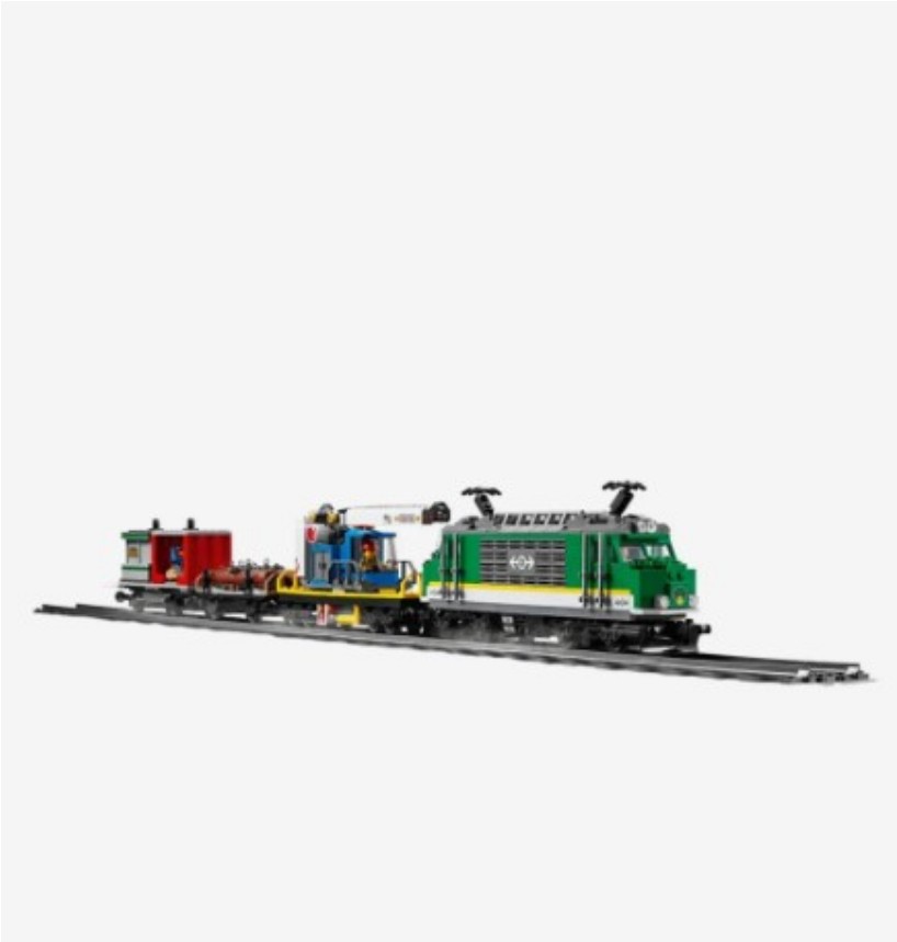 레고 화물 열차 60198 : silver line