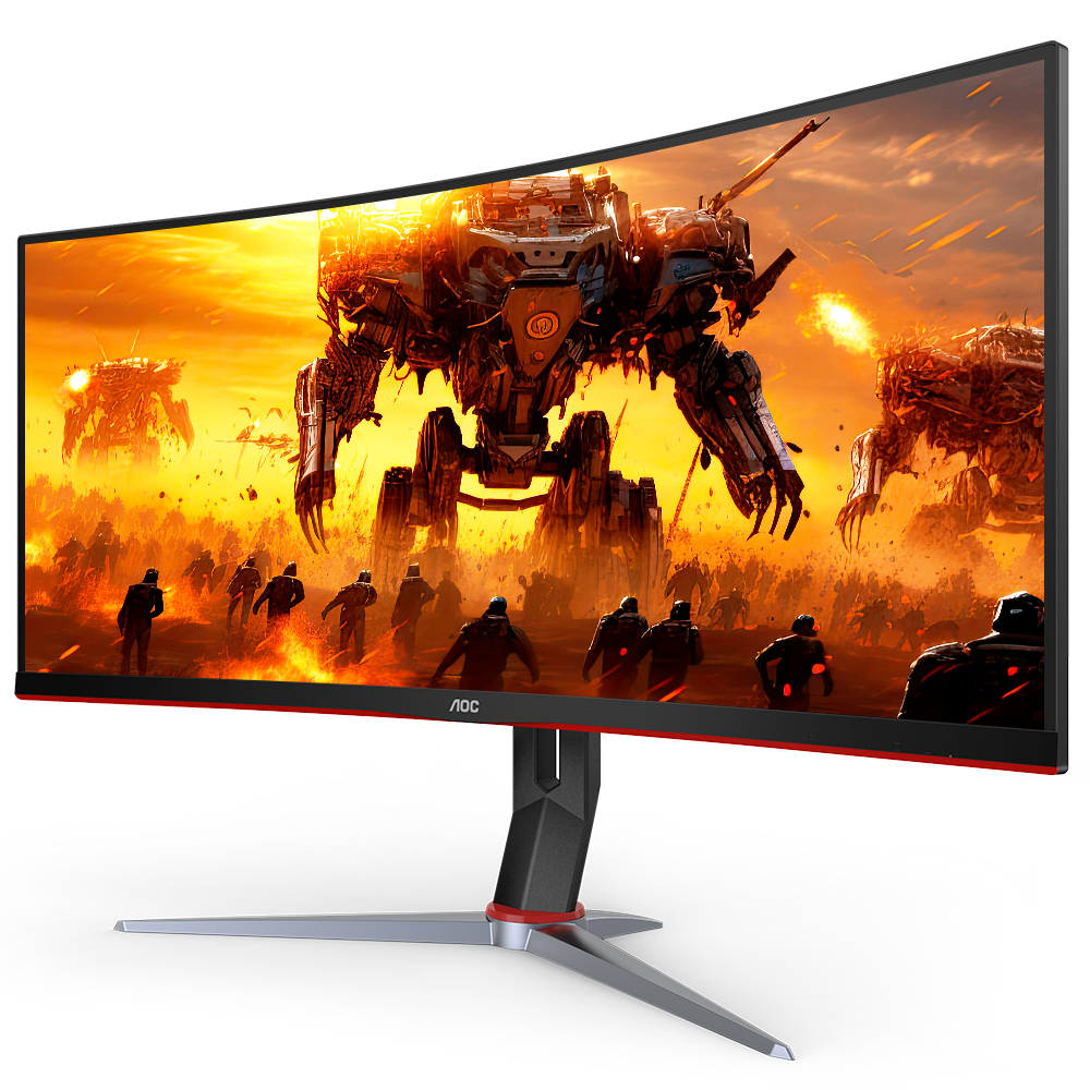 알파스캔 AOC CU34G2XP 게이밍 180Hz WQHD 무결점 커브드 울트라와이드모니터 : 알파스캔