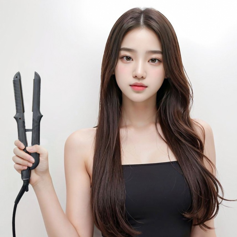 피닉스 유미전자 헤어 매직기 고데기 온도조절 음이온 스타일링 판 고대기 PN-796/794/978 : 피닉스 헤어
