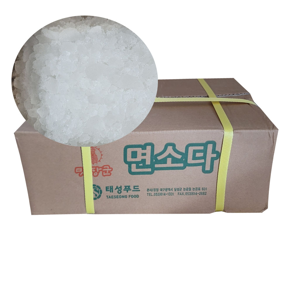 면소다 10k 냉면반죽 면기능강화제 냉소다 밀면 짜장면 칼국수반죽 : 에코푸드마켓