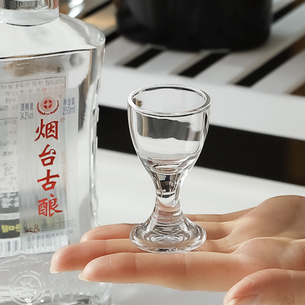 연태 고량주잔 우량예 수정방 중국술잔 미니 소주잔 빼갈 20ml : 원스페이스