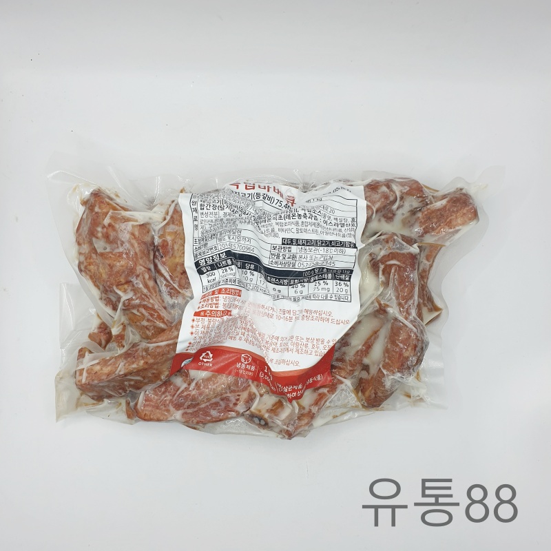 도야지식품 폭립 바베큐 1kg : 유통88