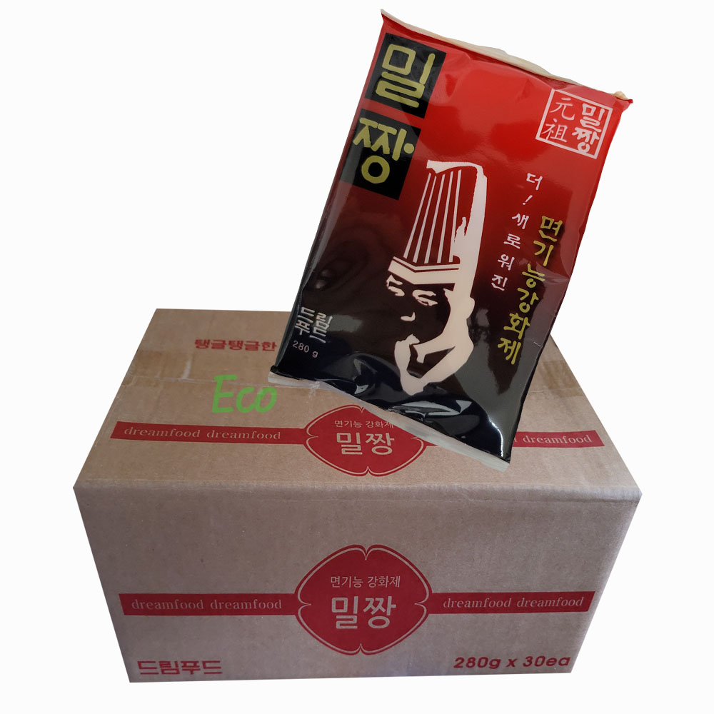 밀짱280g  1박스  면기능강화제  면파워 짜장면 밀면 냉면 칼국수반죽할때 : 에코푸드마켓