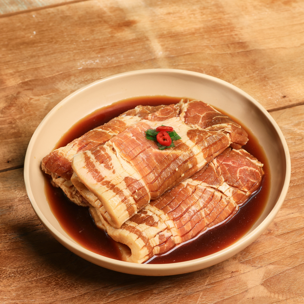 돼지갈비 양념구이 400g 소포장 숯불구이 한땀푸드 : 한땀푸드