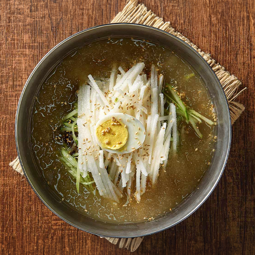 별미냉면 수제 밀키트 4인분 (18년 전통 고양 맛집 한우 육수 물 비빔 매운 냉면) : 별미냉면