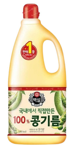 백설 콩기름 1.8L x 3개 : 록산하우스