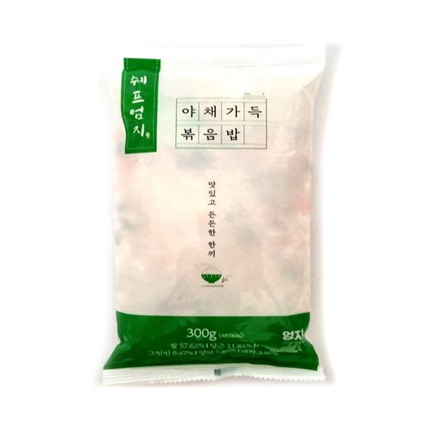 엄지 야채가득 볶음밥 300g x 6개 : 초록바구니