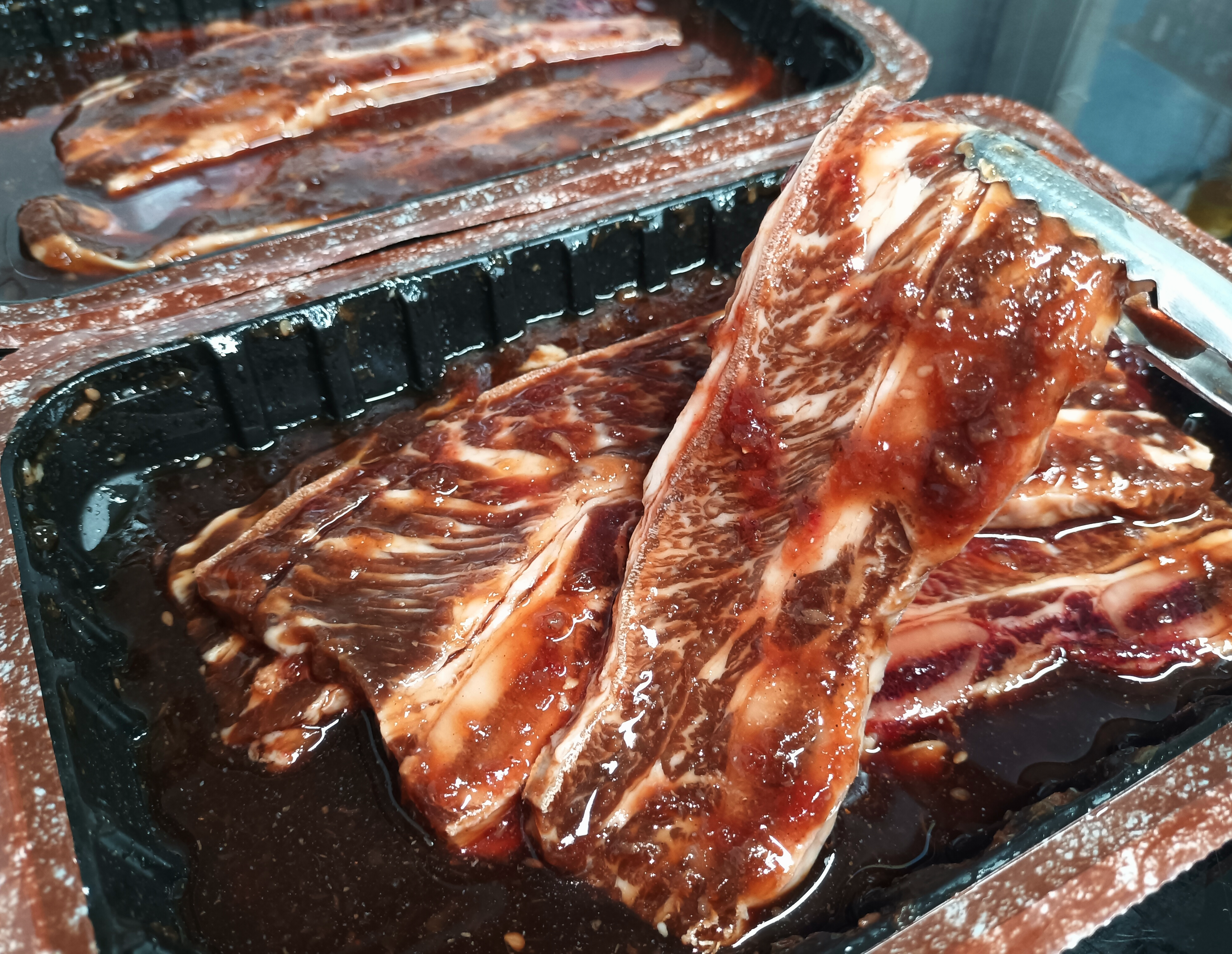 착한 LA갈비 500g 양념갈비 소갈비 명절음식 온가족 고기반찬 혼술 혼밥 부담없이 푸짐하게 : 고기반찬 푸짐하게 달미푸드