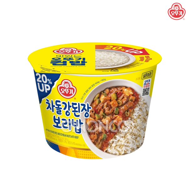 오뚜기 차돌강된장보리밥 310g 컵밥 : 지노앤코