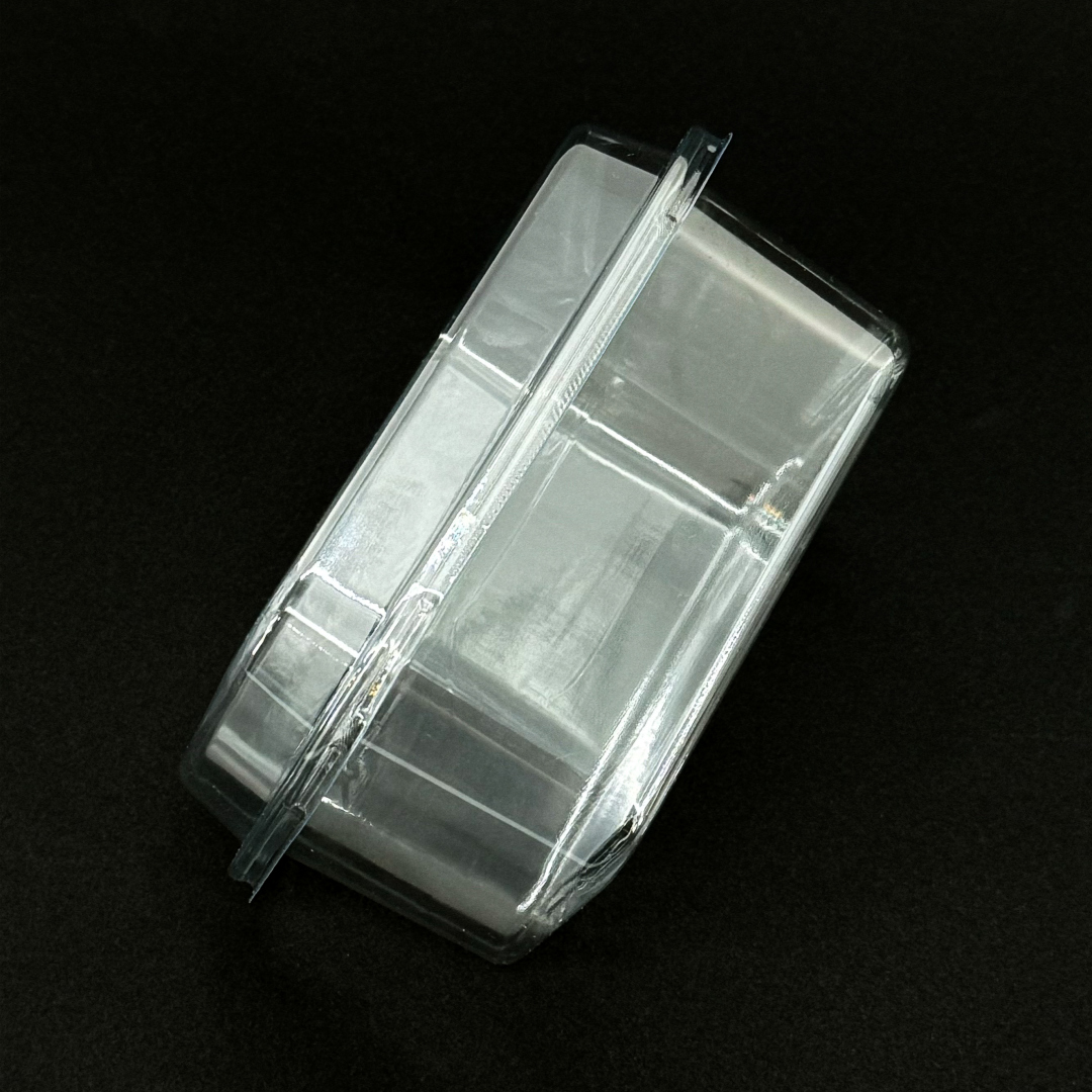 (50개입) 정담 보틀케이크용기 티라미수용기 컵과일 높은뚜껑 직사각형 400ml : 정성을담은 정담