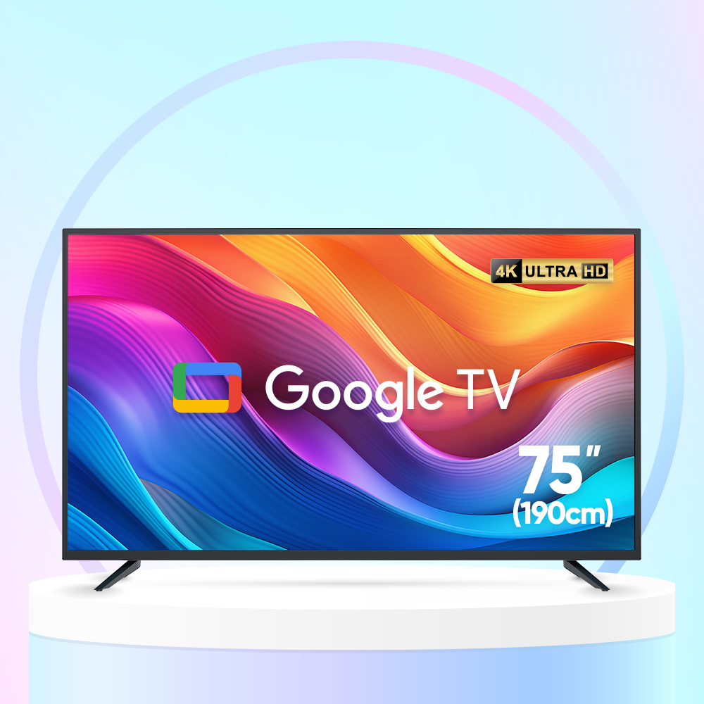 토브컴퍼니 구글 스마트TV 75인치 4K UHD 에너지효율 1등급( CCB750UA) : 토브티비