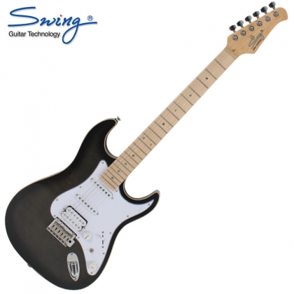 Swing 스윙 일렉기타 R-2 Plus Trans Black (M) : 레트로사운드샵